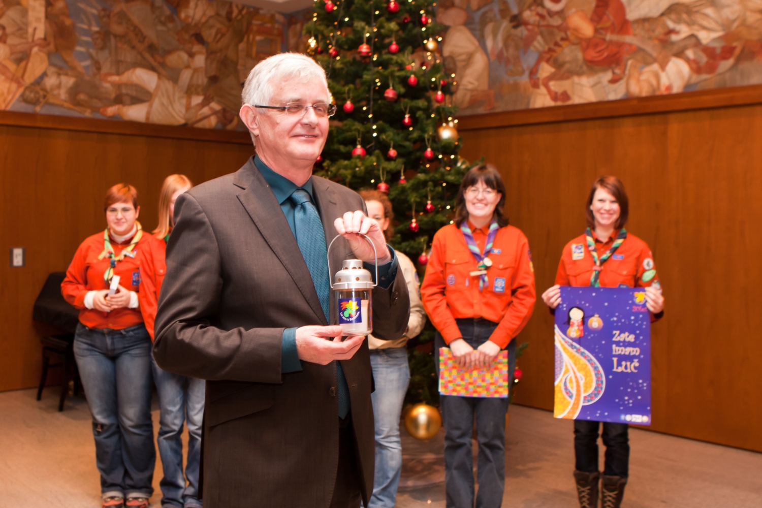 Sprejem LMB v parlamentu