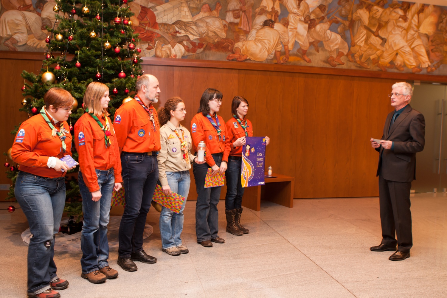 Sprejem LMB v parlamentu