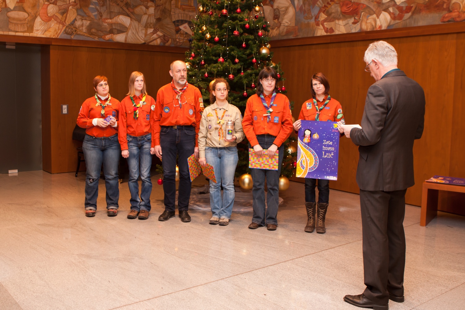 Sprejem LMB v parlamentu