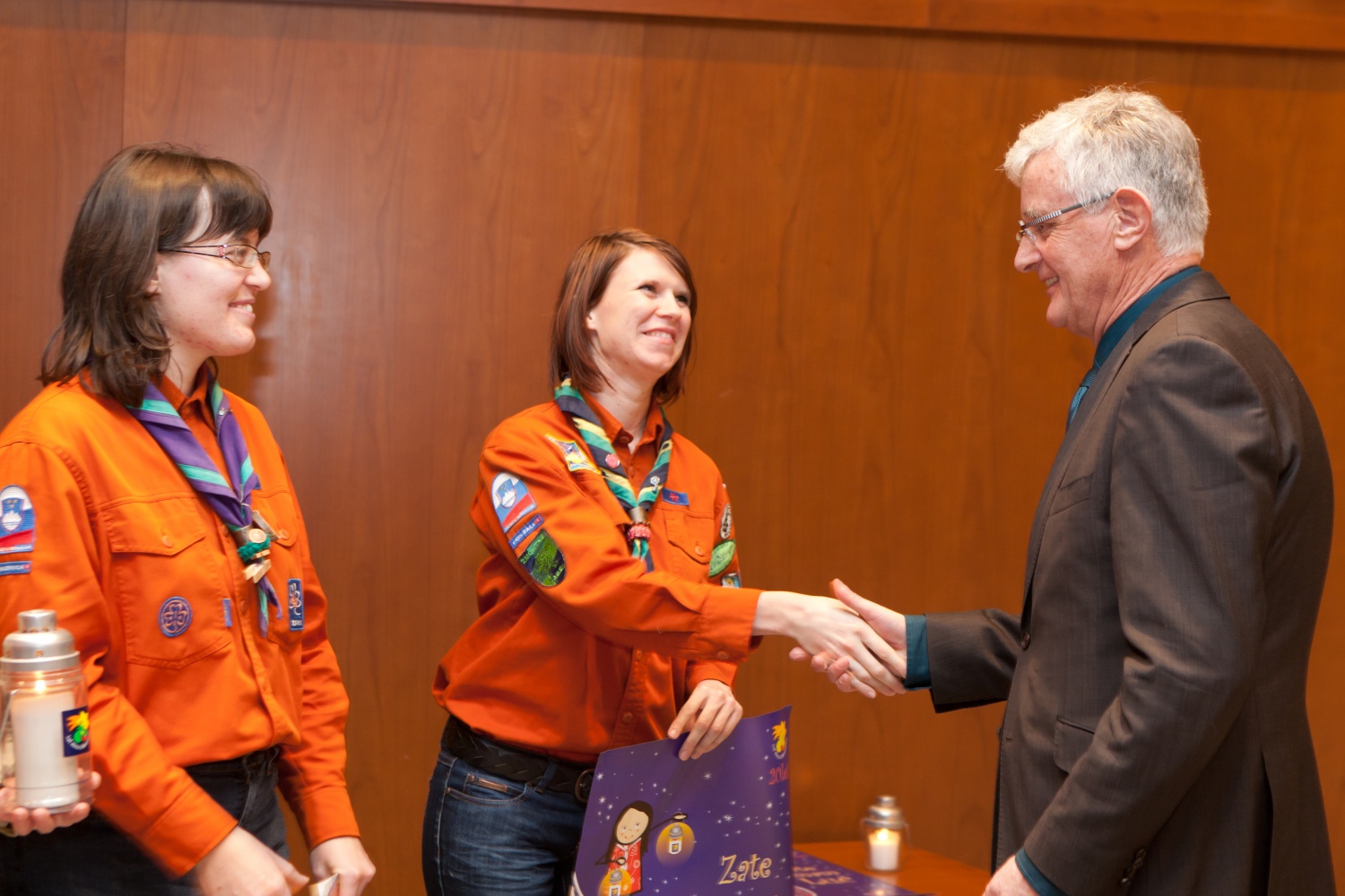 Sprejem LMB v parlamentu