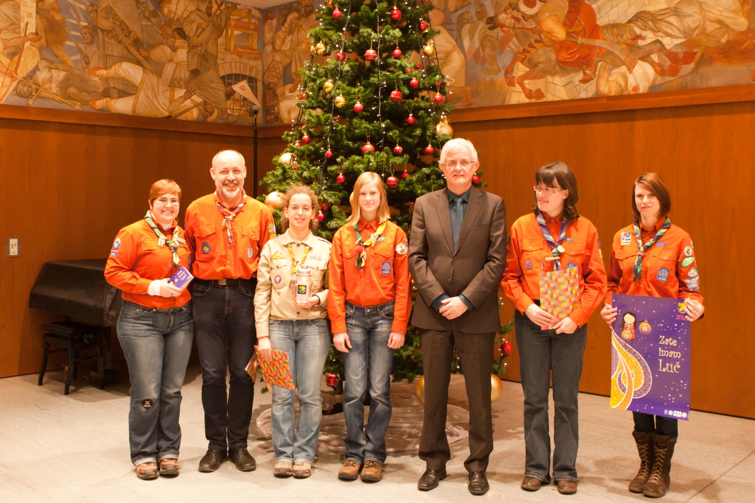 Sprejem LMB v parlamentu