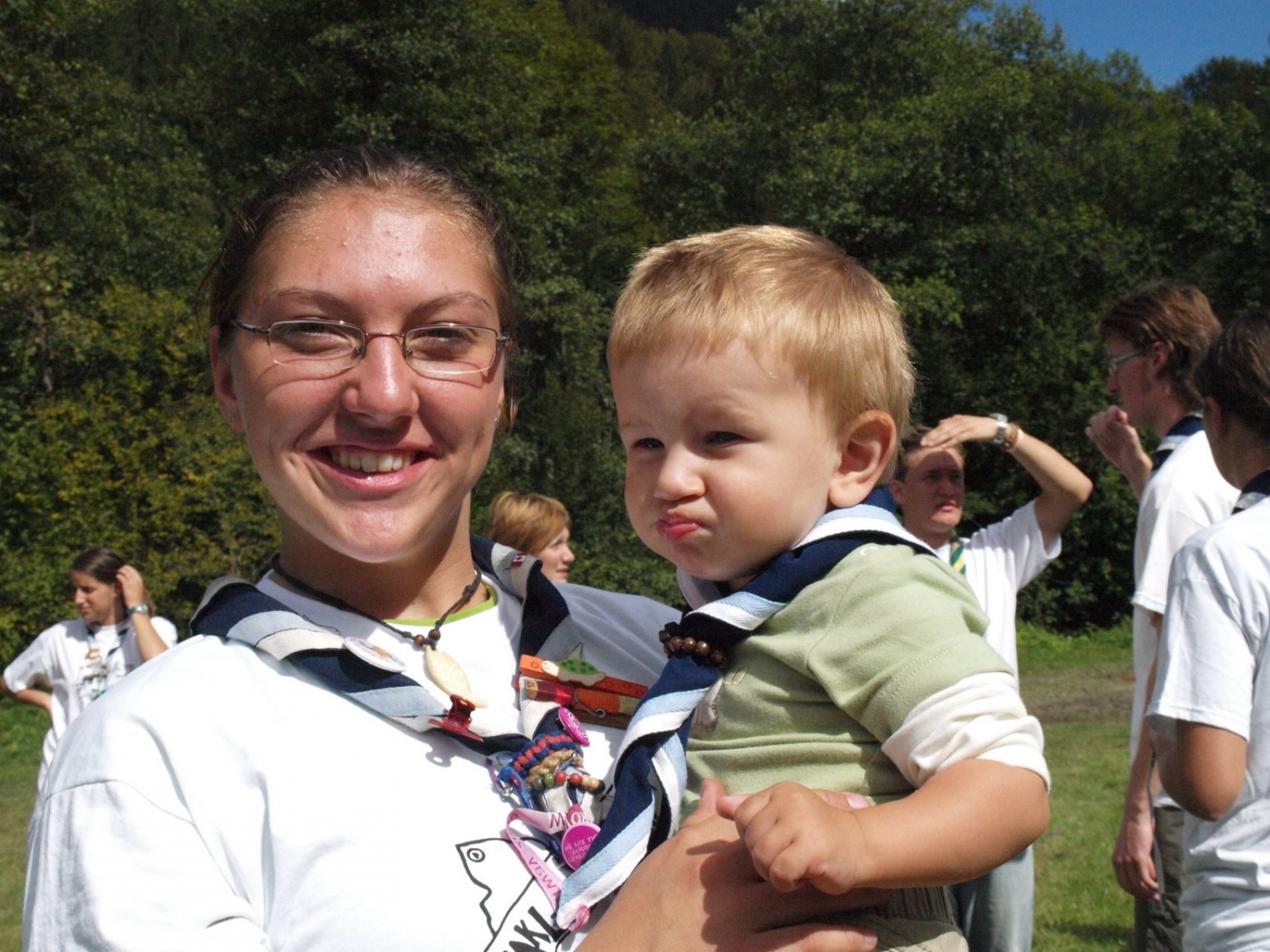 najmlajši skavtek daleč okrog