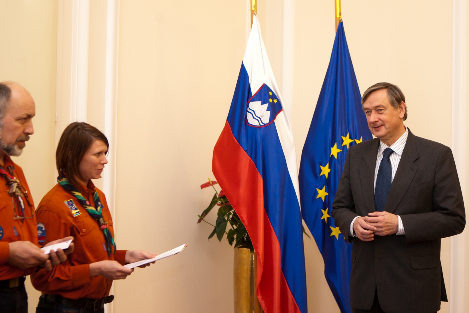 Sprejem LMB pri predsedniku