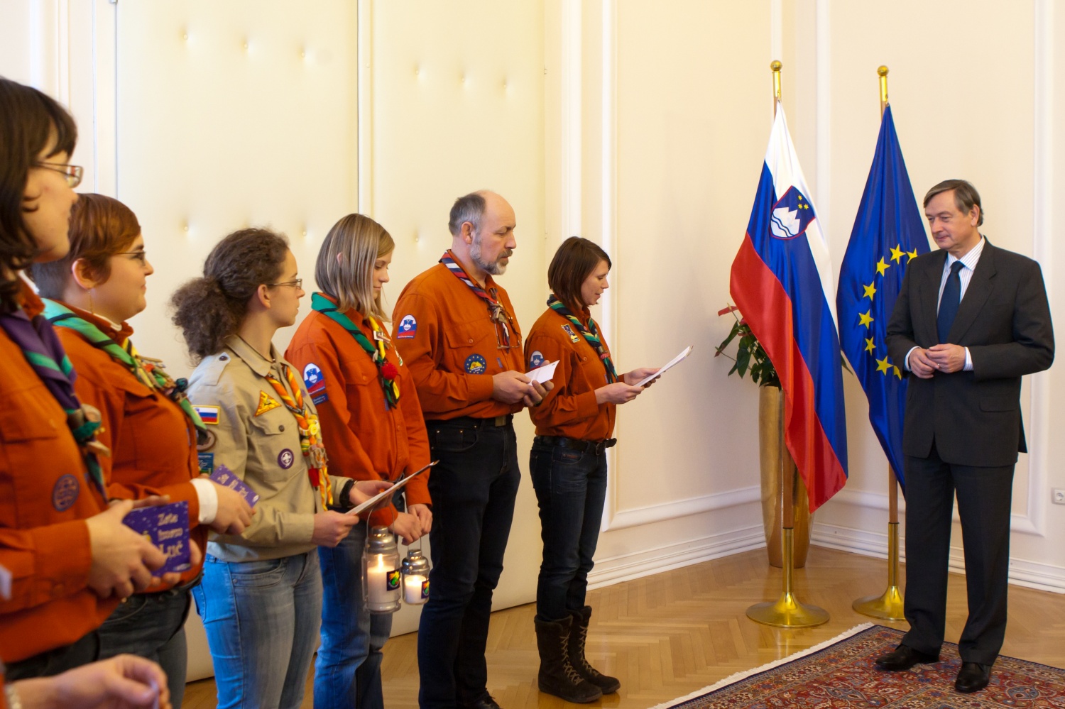 Sprejem LMB pri predsedniku