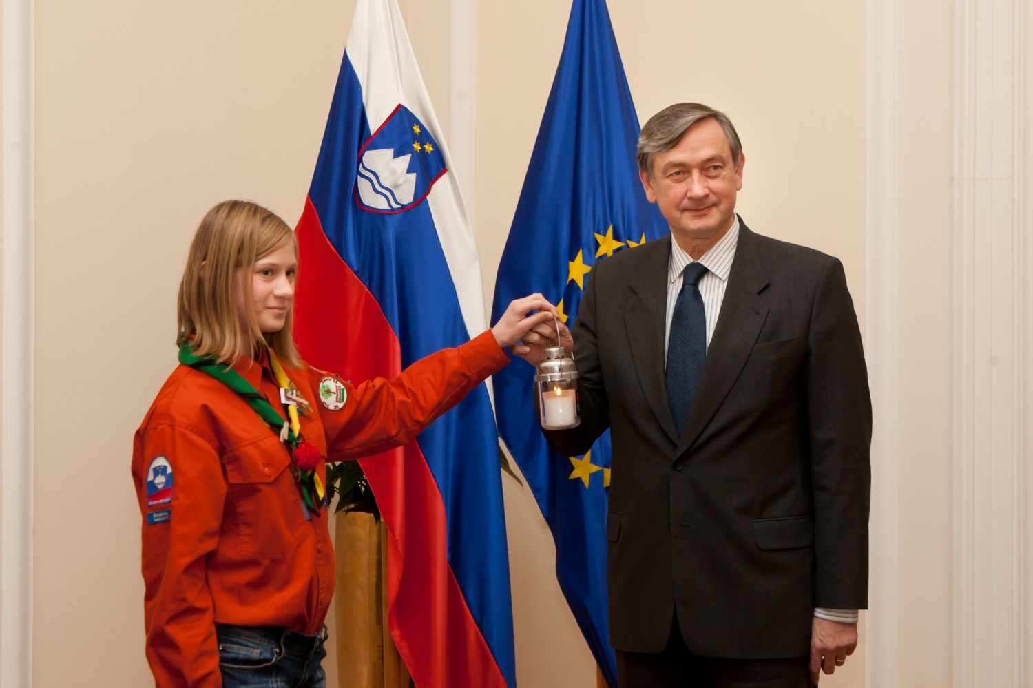 Sprejem LMB pri predsedniku