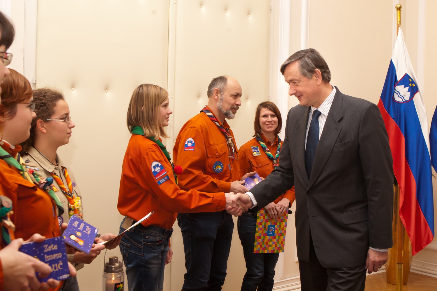 Sprejem LMB pri predsedniku