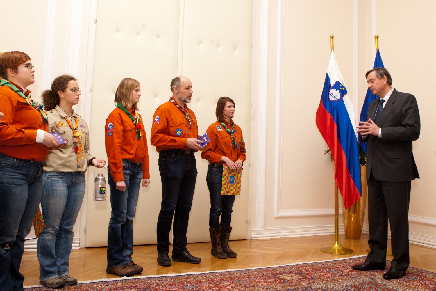 Sprejem LMB pri predsedniku