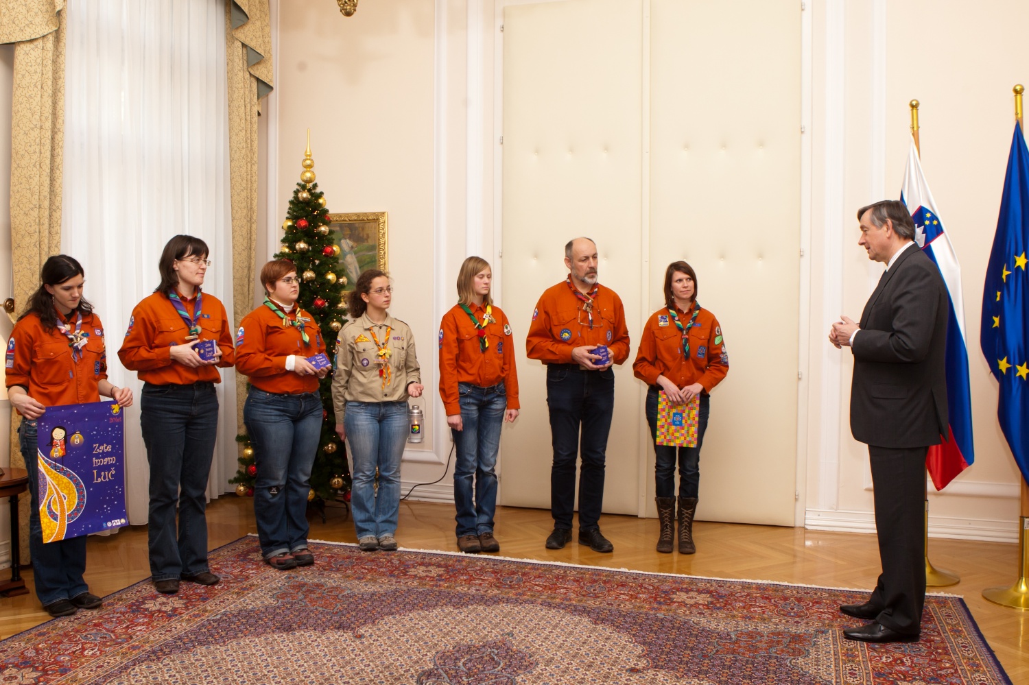 Sprejem LMB pri predsedniku