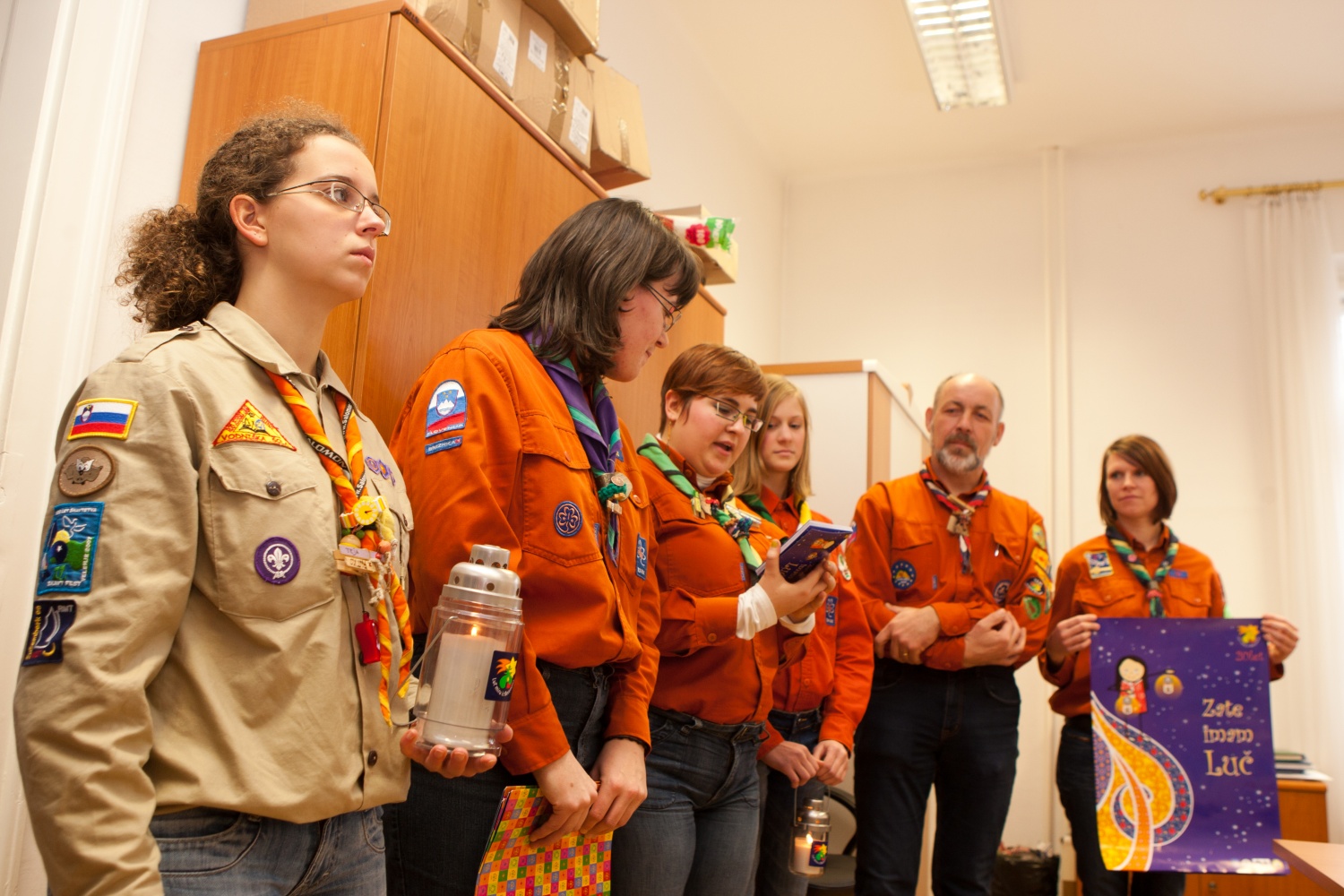 Sprejem na uradu za verske skupnosti