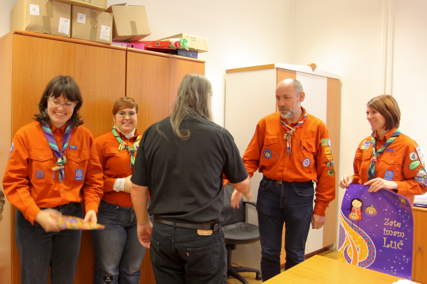 Sprejem na uradu za verske skupnosti