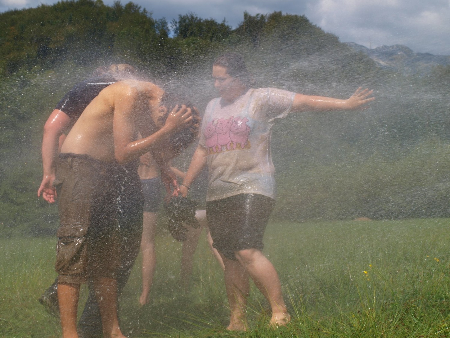 I'm singing in the rain