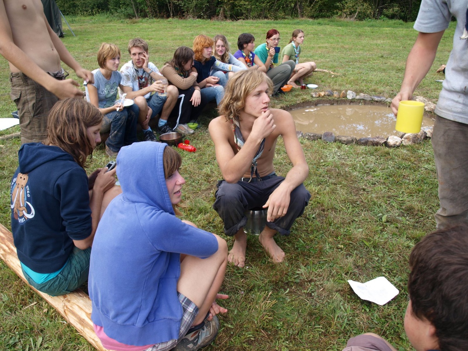 šef ima kratek breefing