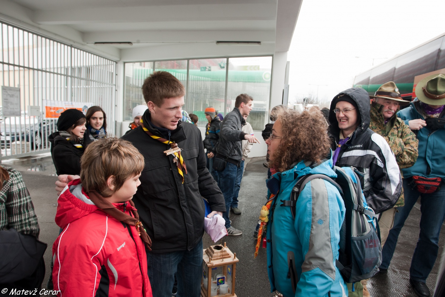 Sprejem LMB na Dunaju