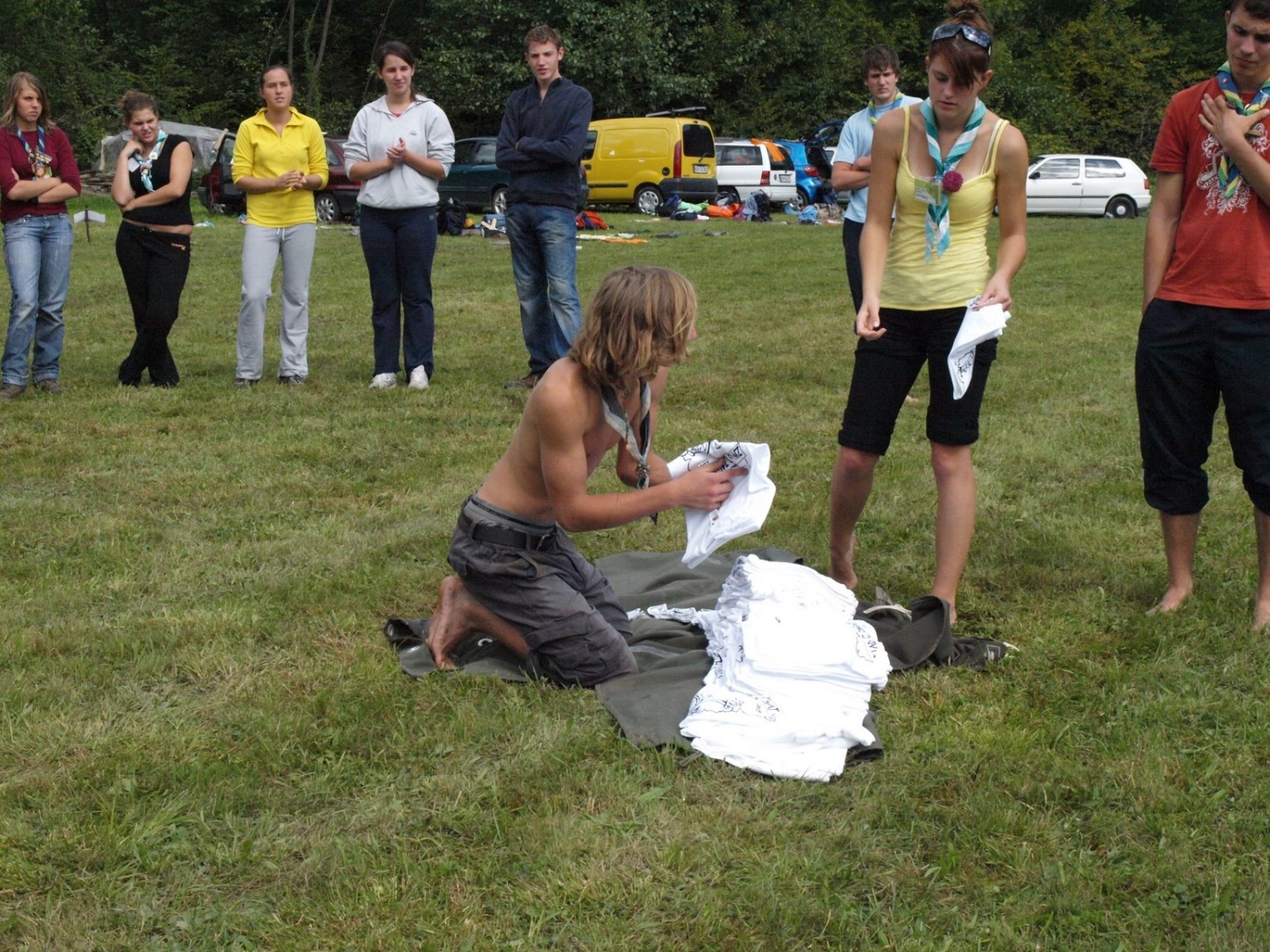 glavni vodja deli majice