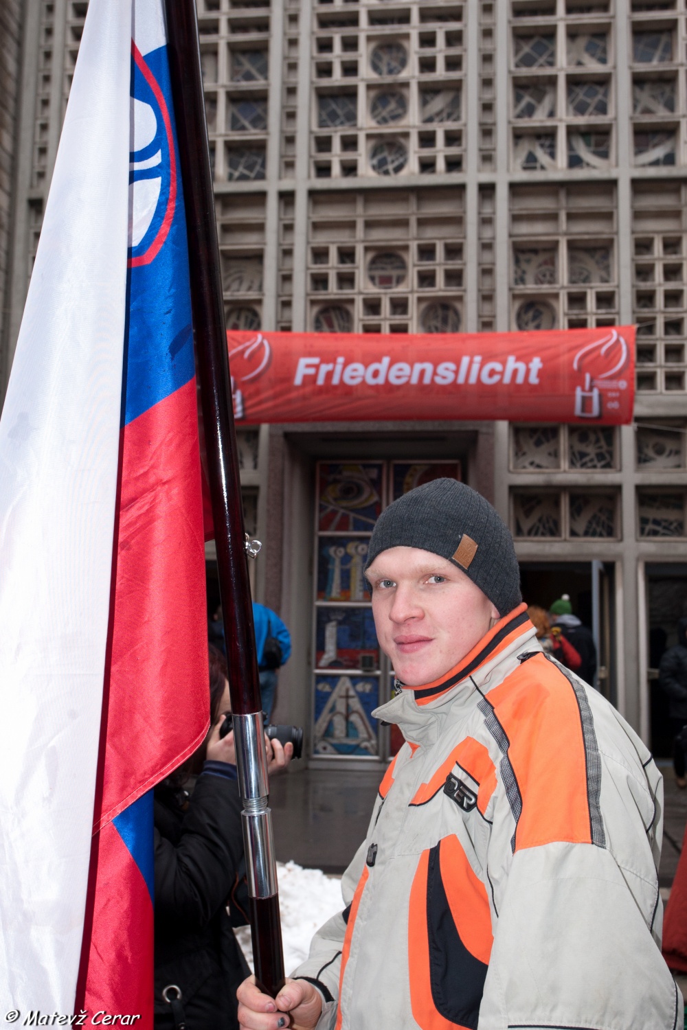 Sprejem LMB na Dunaju