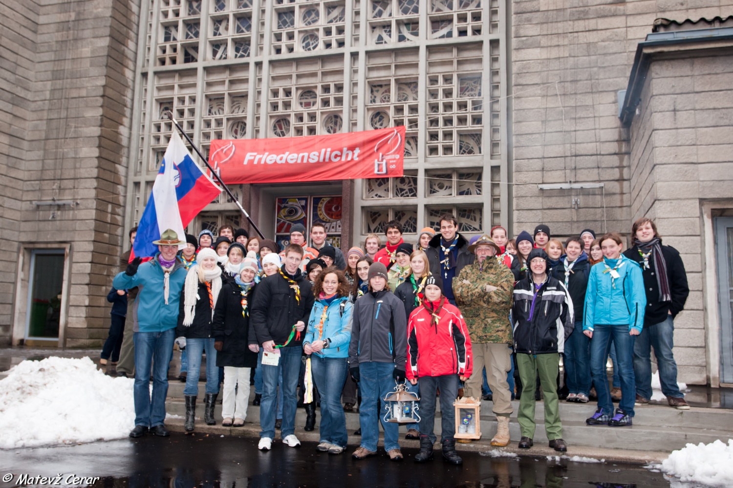 Sprejem LMB na Dunaju