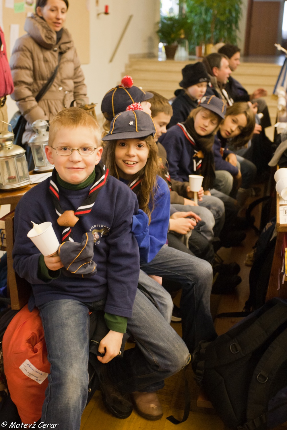 Sprejem LMB na Dunaju