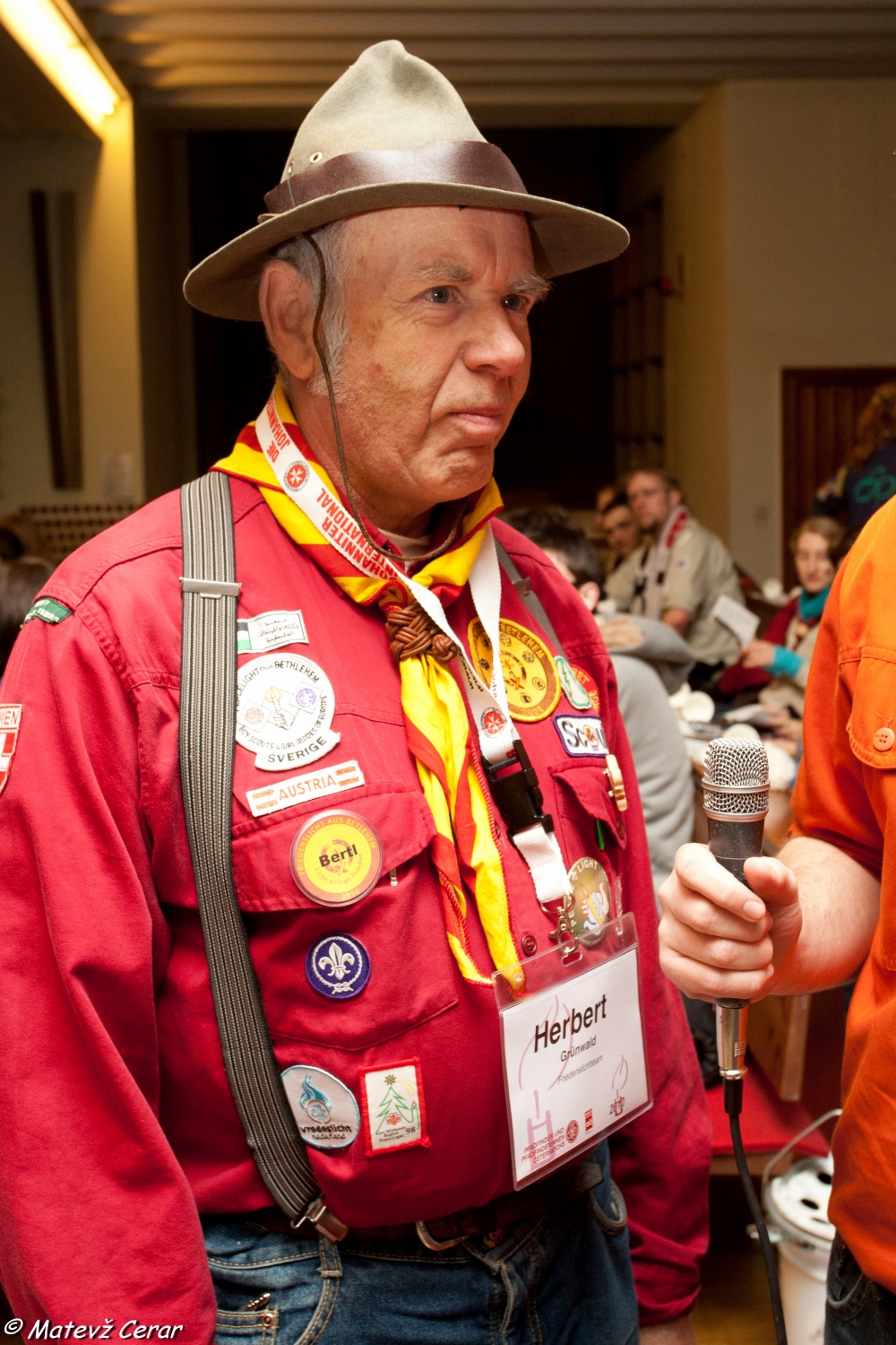 Sprejem LMB na Dunaju