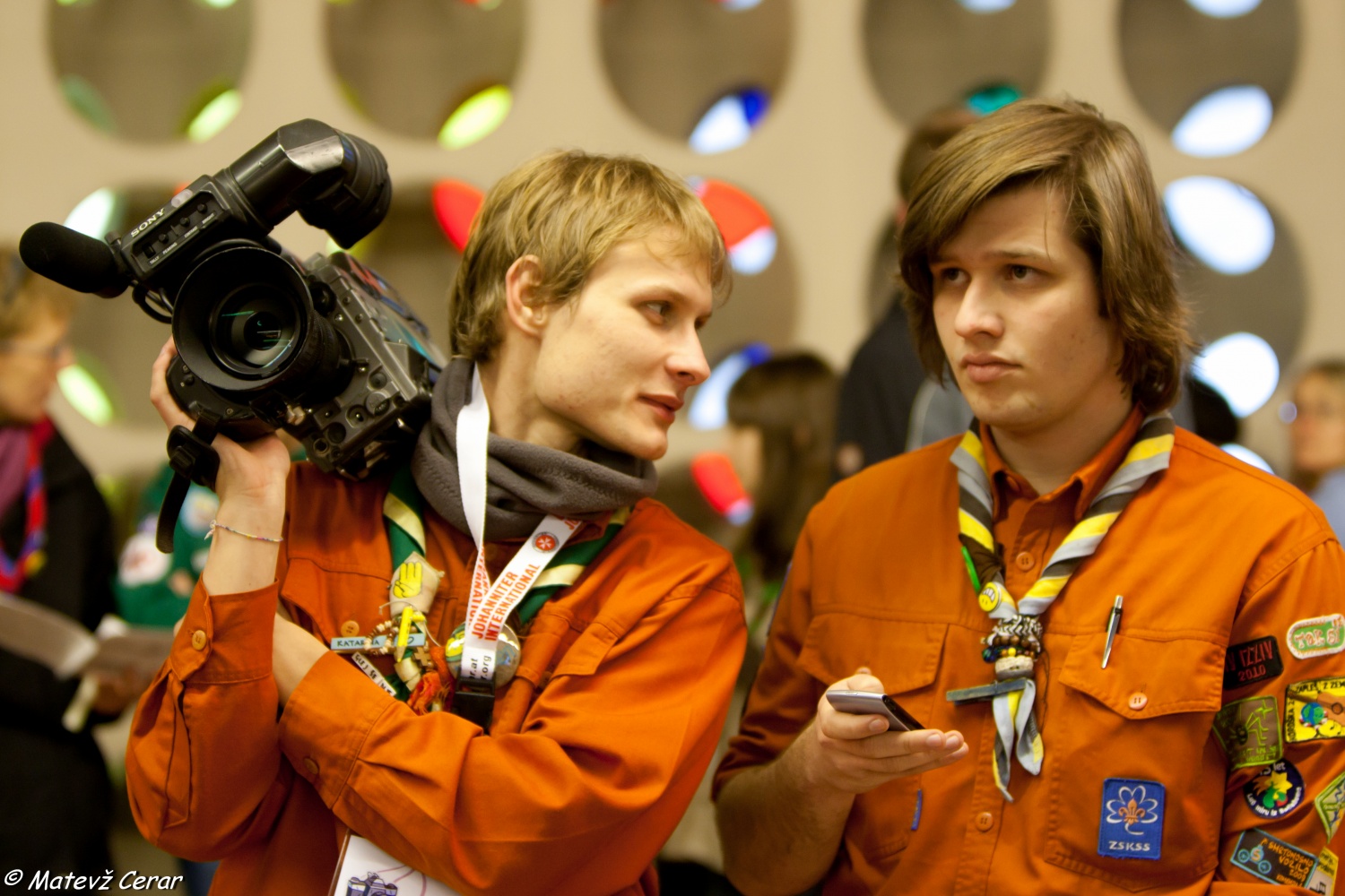 Sprejem LMB na Dunaju