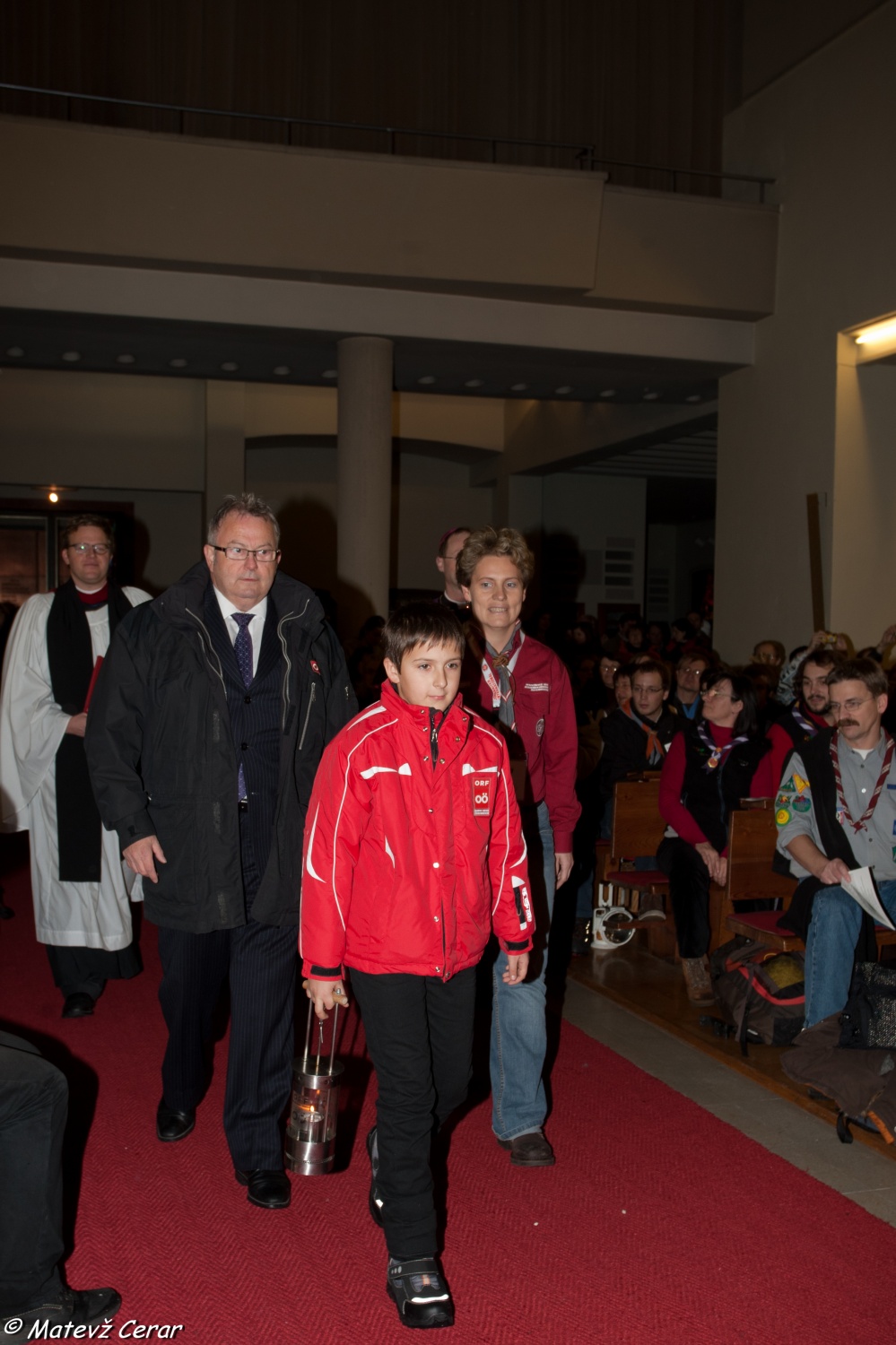 Sprejem LMB na Dunaju