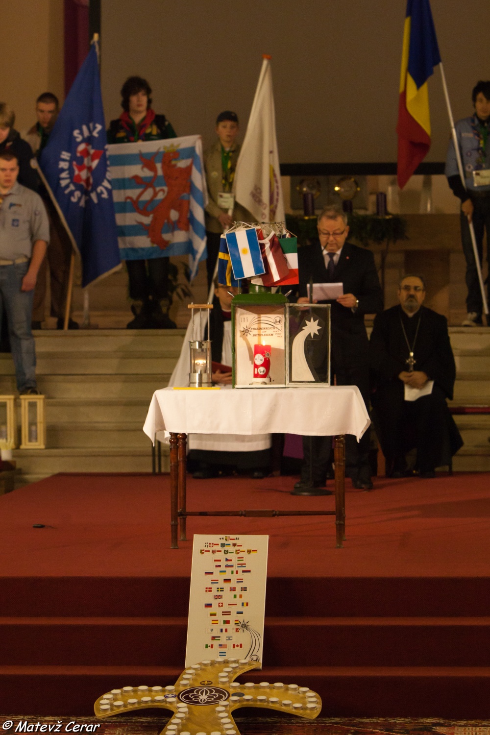 Sprejem LMB na Dunaju