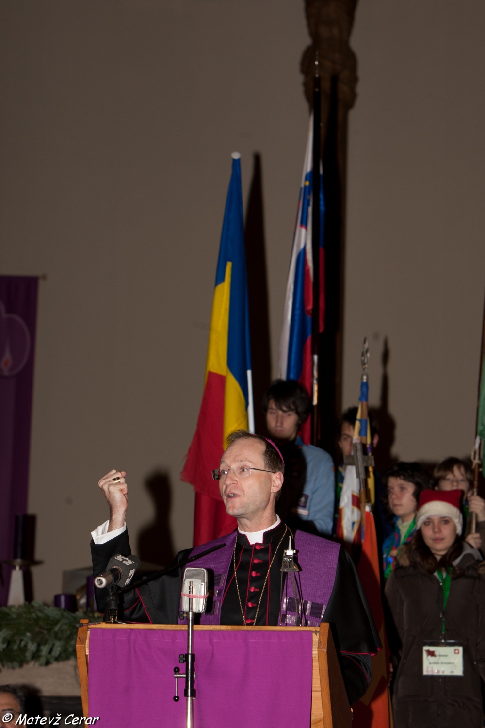 Sprejem LMB na Dunaju