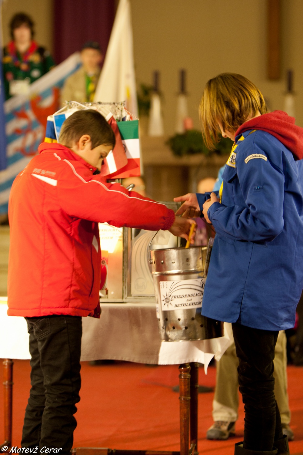 Sprejem LMB na Dunaju