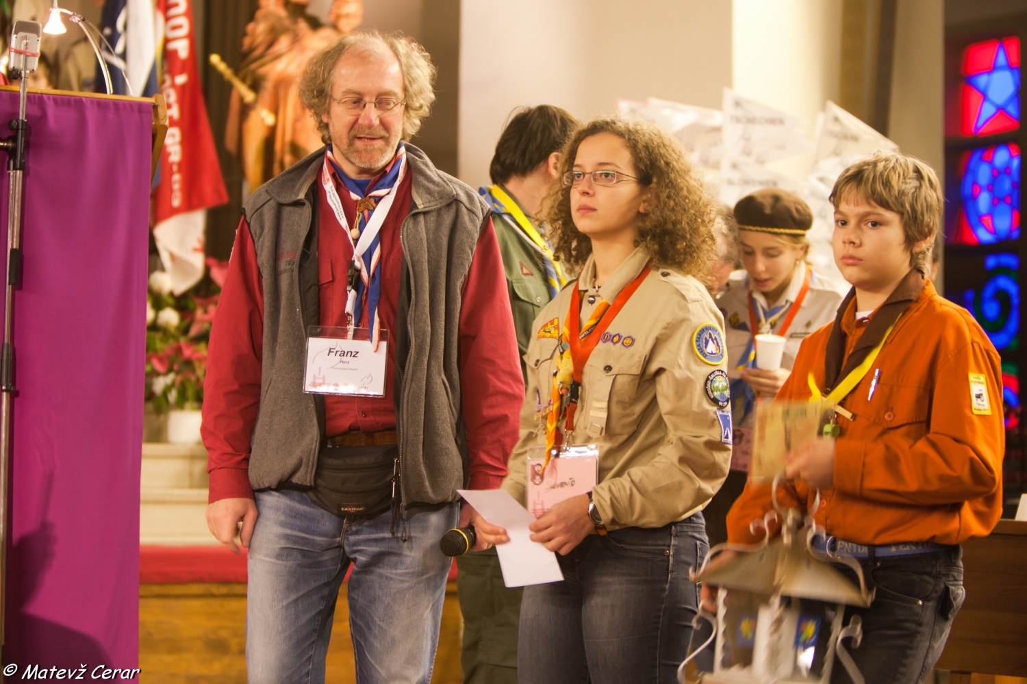 Sprejem LMB na Dunaju