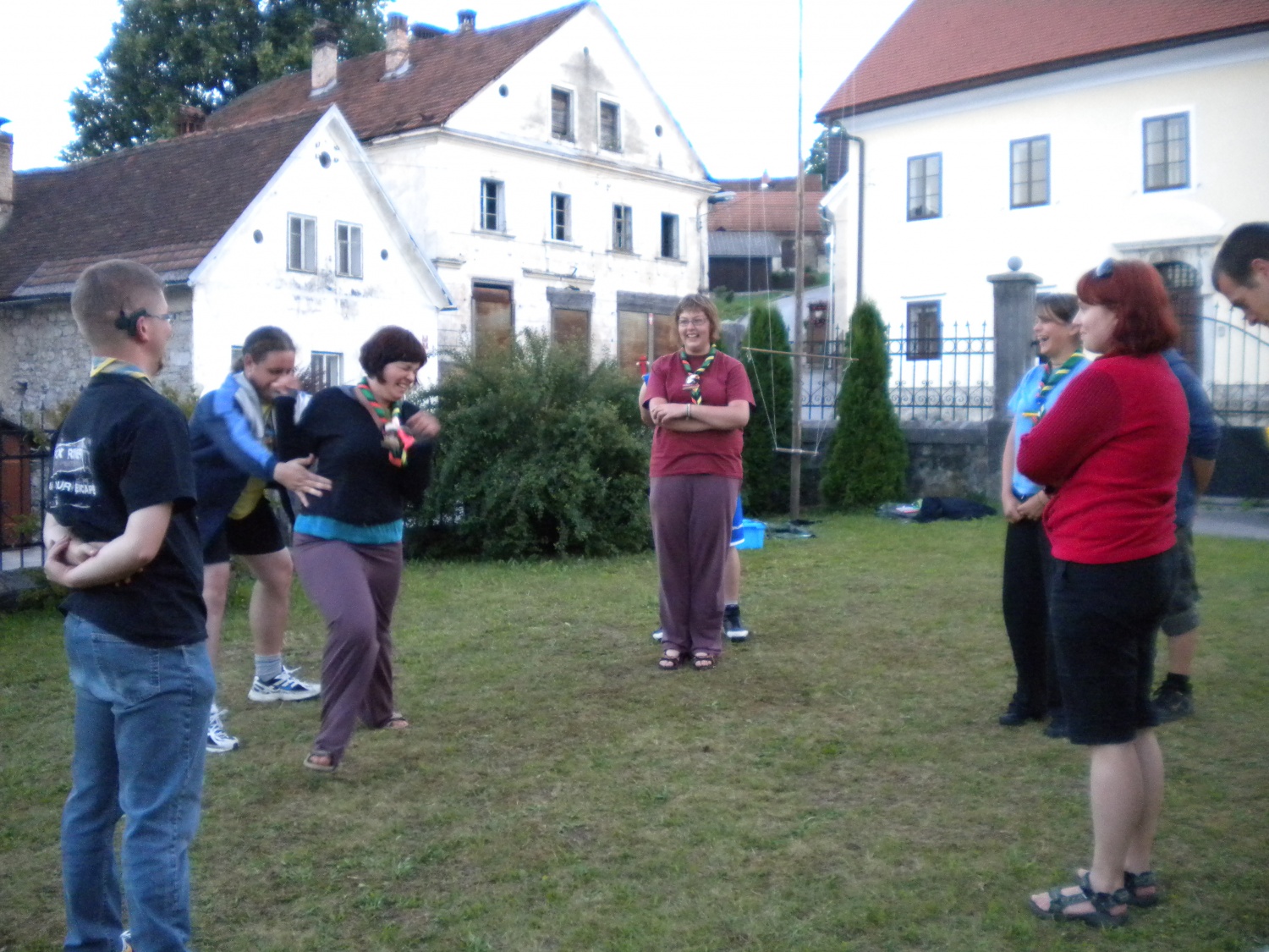 Loški skavti na obisku