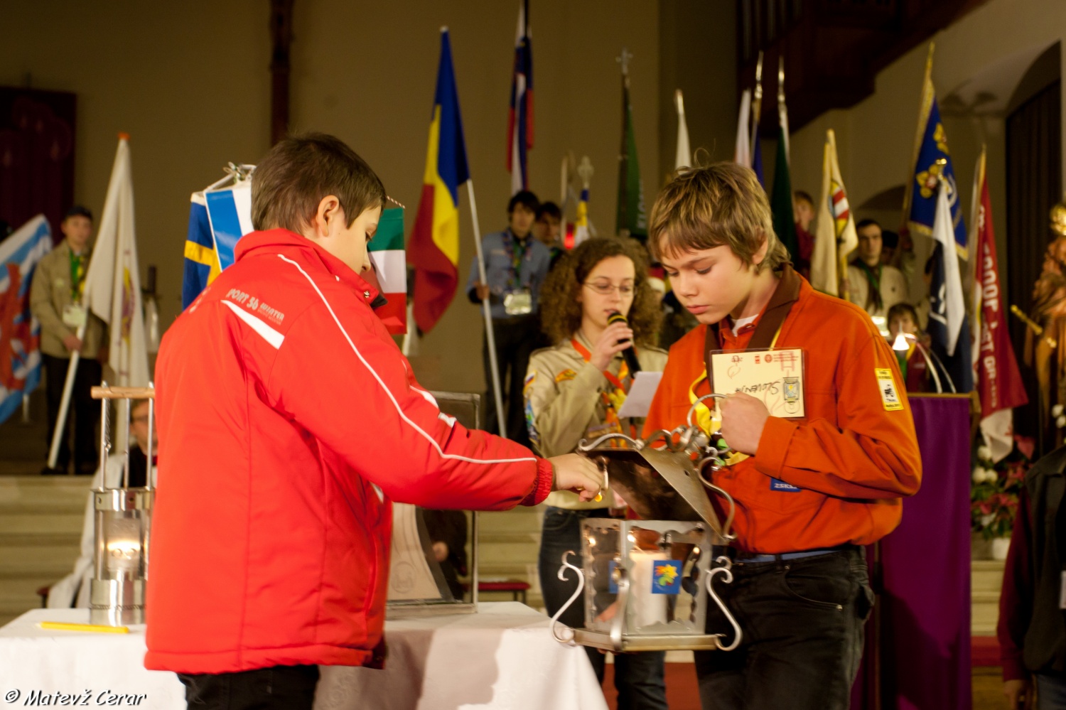 Sprejem LMB na Dunaju