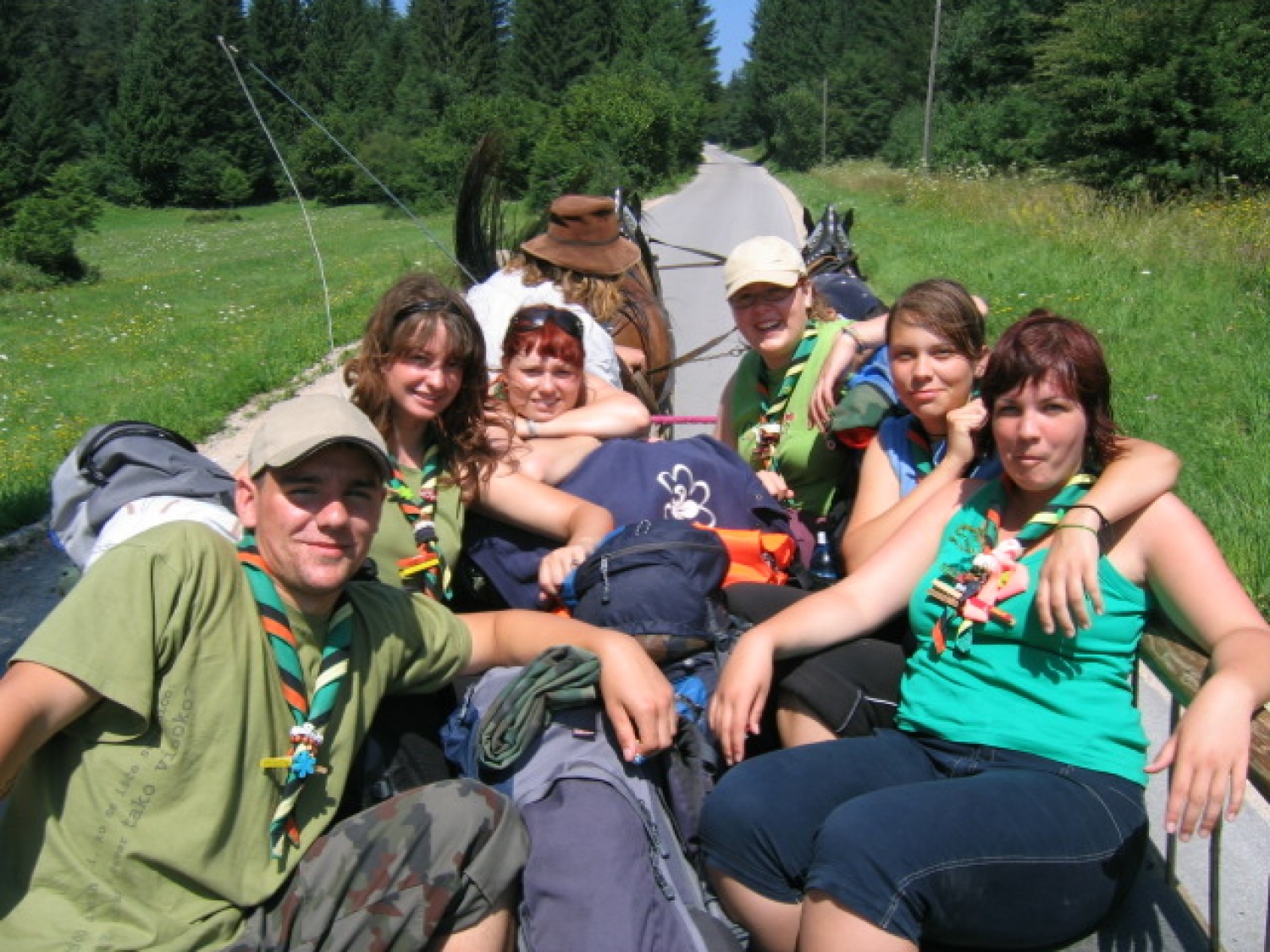 peljemo se z lojtrnim vozom