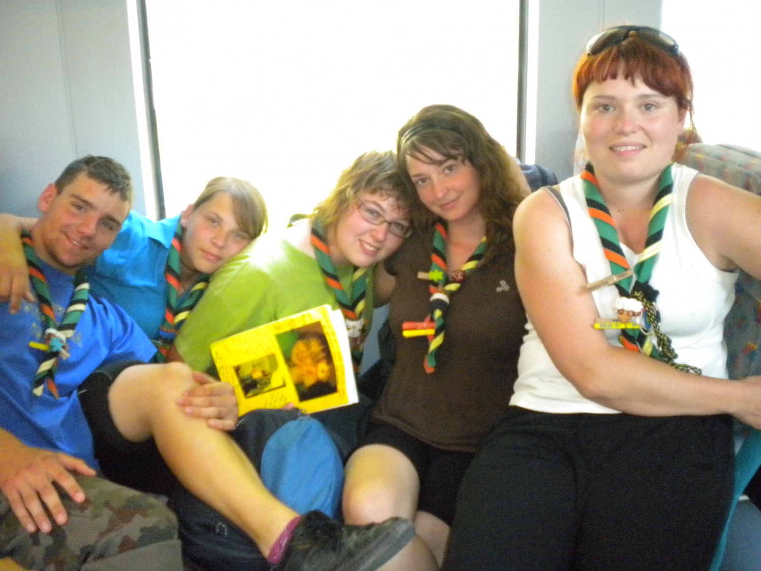 klanovka Vianeja v odhodu, mapica pa za spomin