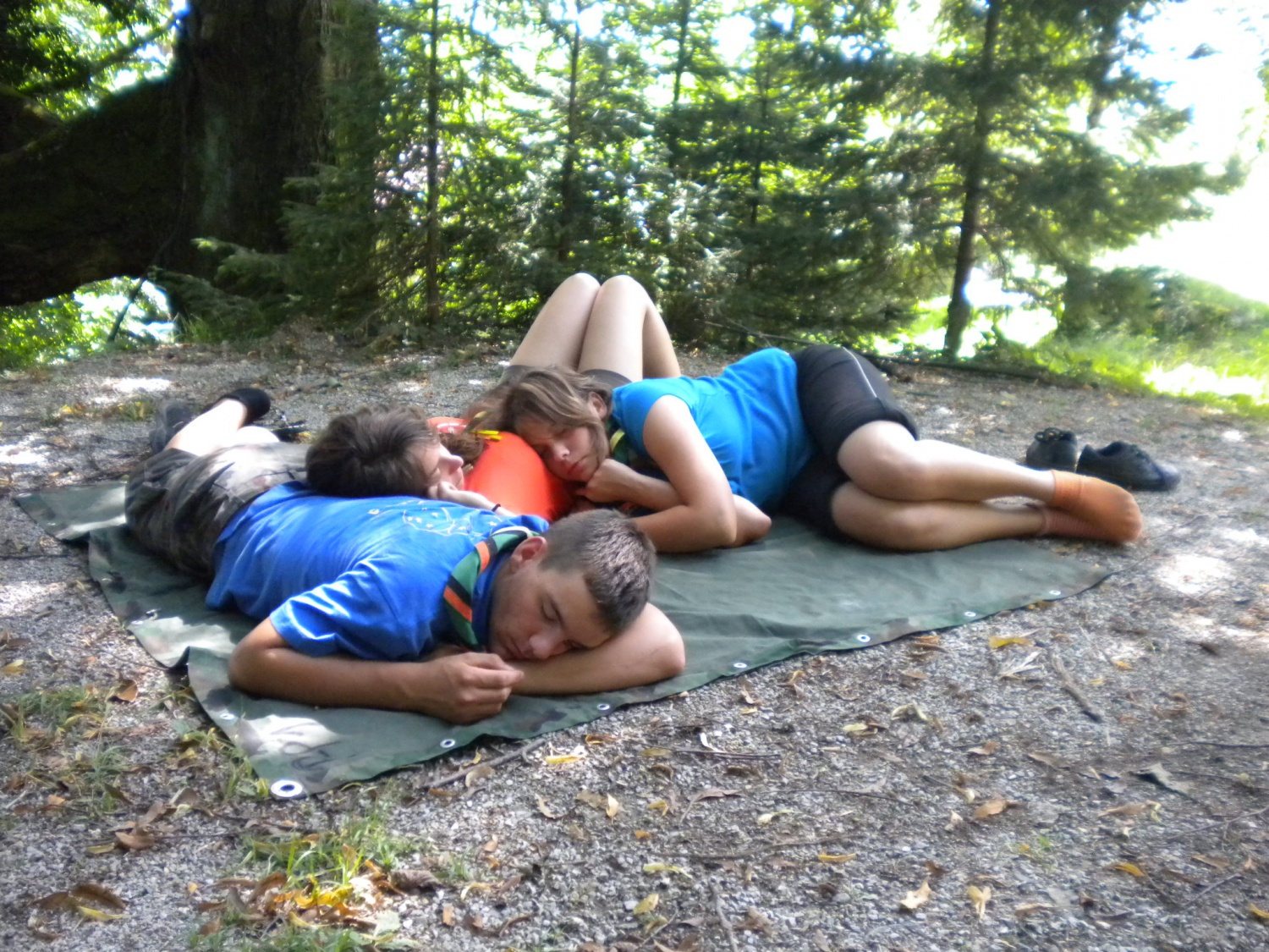 počivamo po težki poti ;)