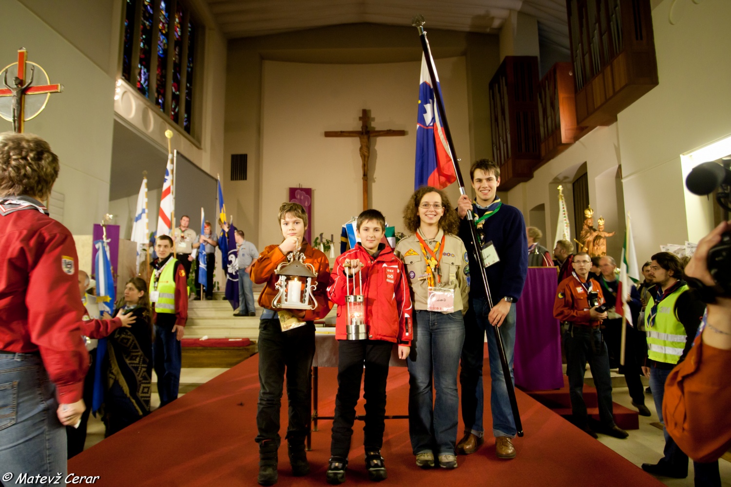 Sprejem LMB na Dunaju