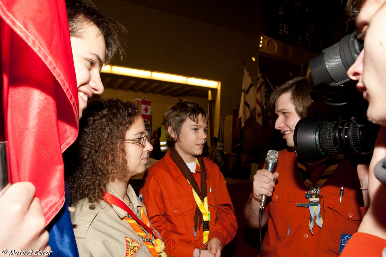 Sprejem LMB na Dunaju