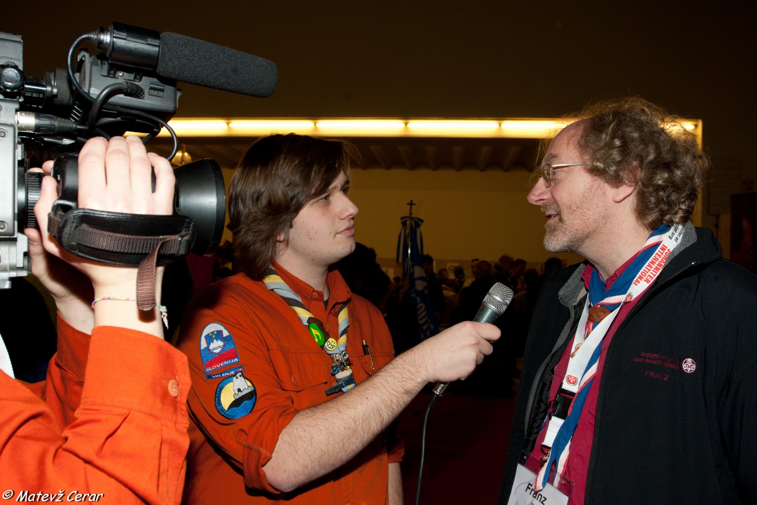 Sprejem LMB na Dunaju