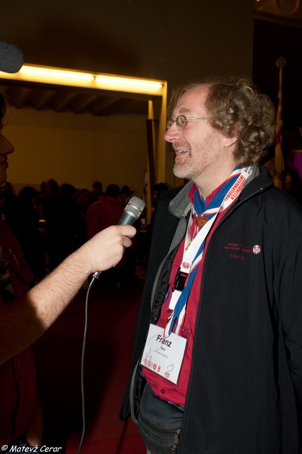 Sprejem LMB na Dunaju