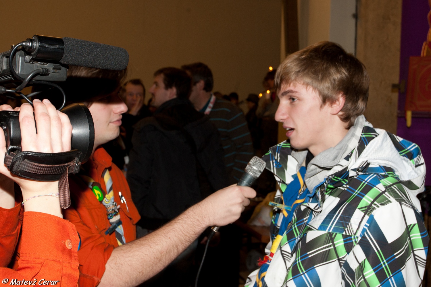 Sprejem LMB na Dunaju