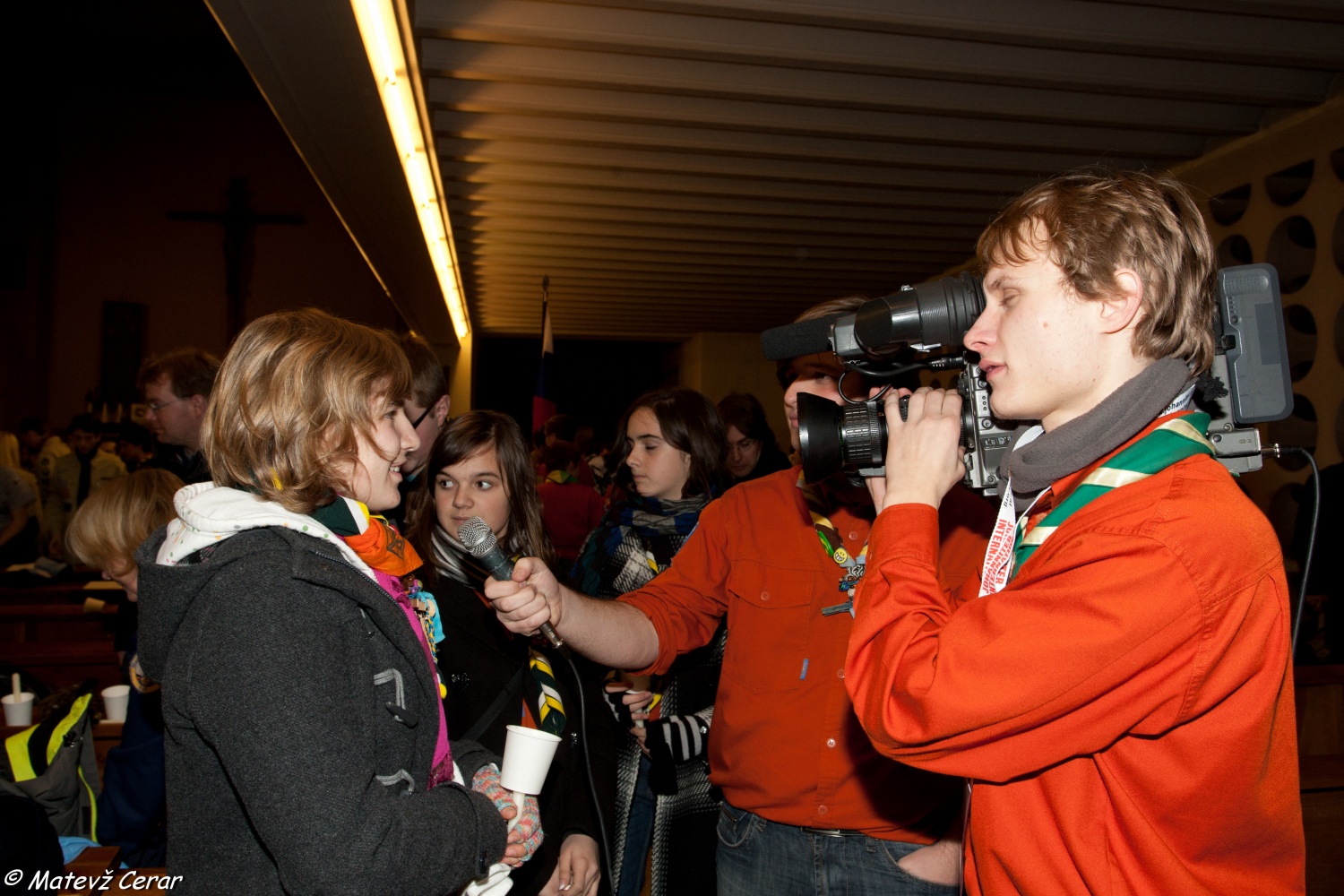 Sprejem LMB na Dunaju