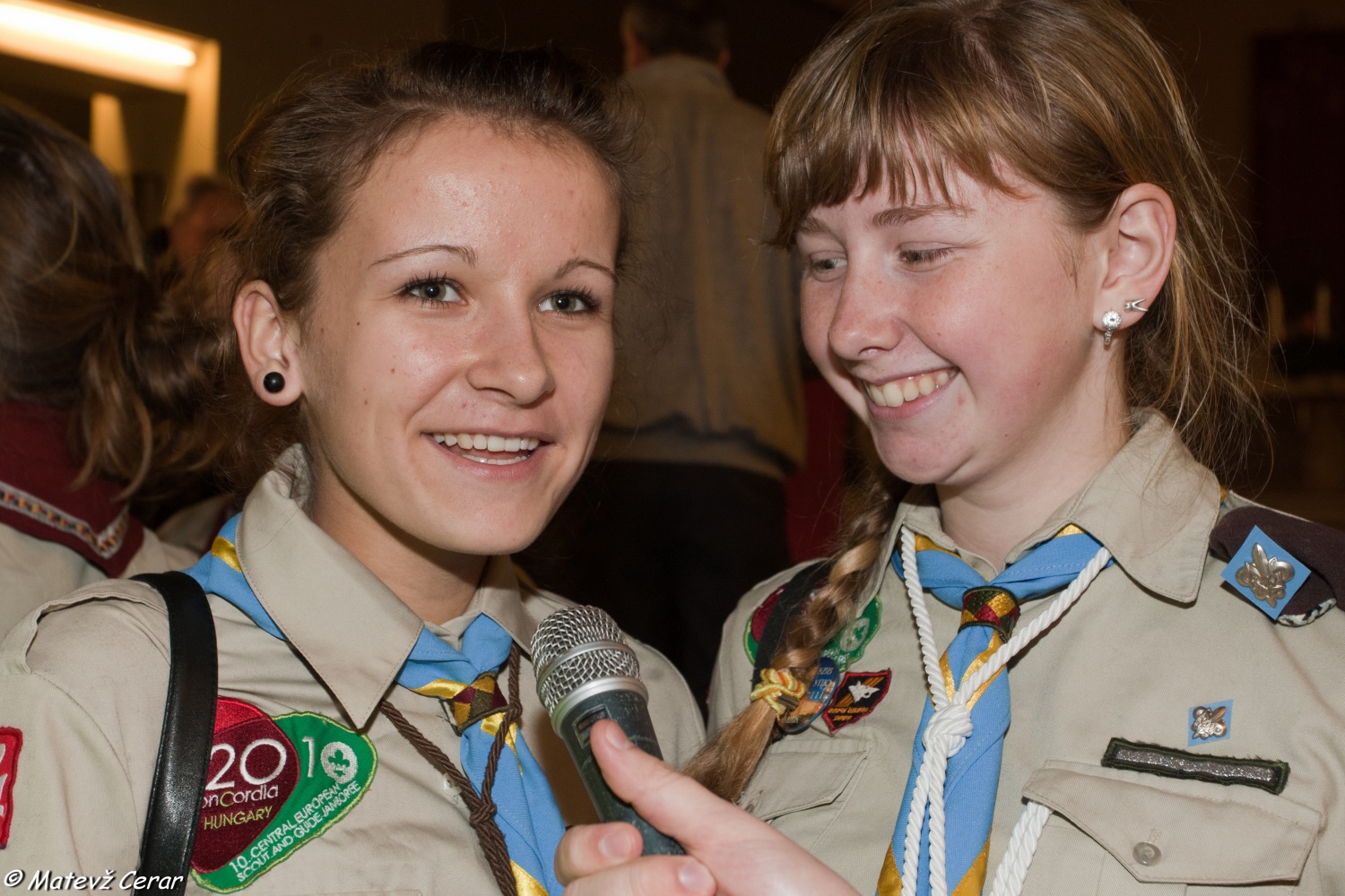 Sprejem LMB na Dunaju