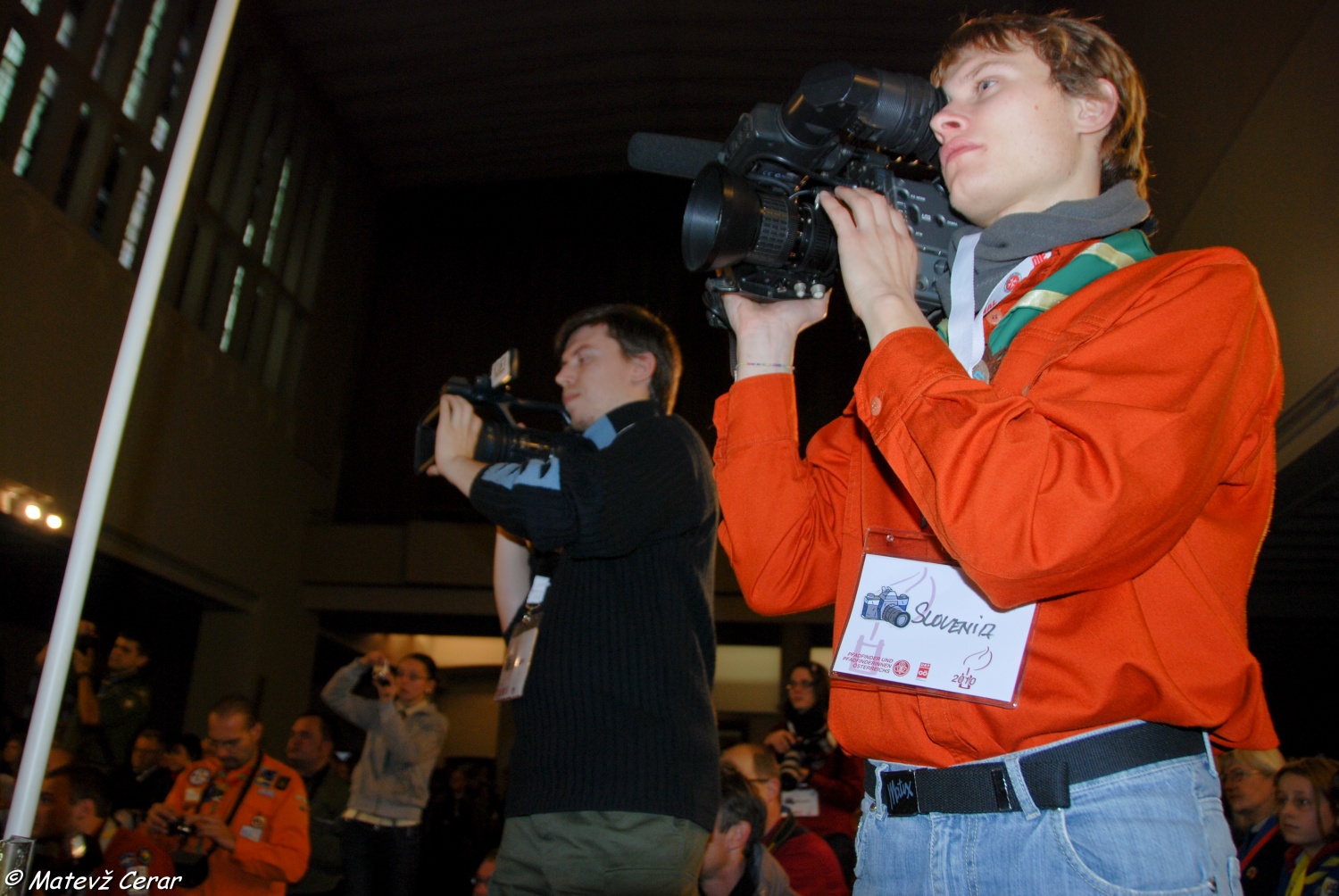 Sprejem LMB na Dunaju