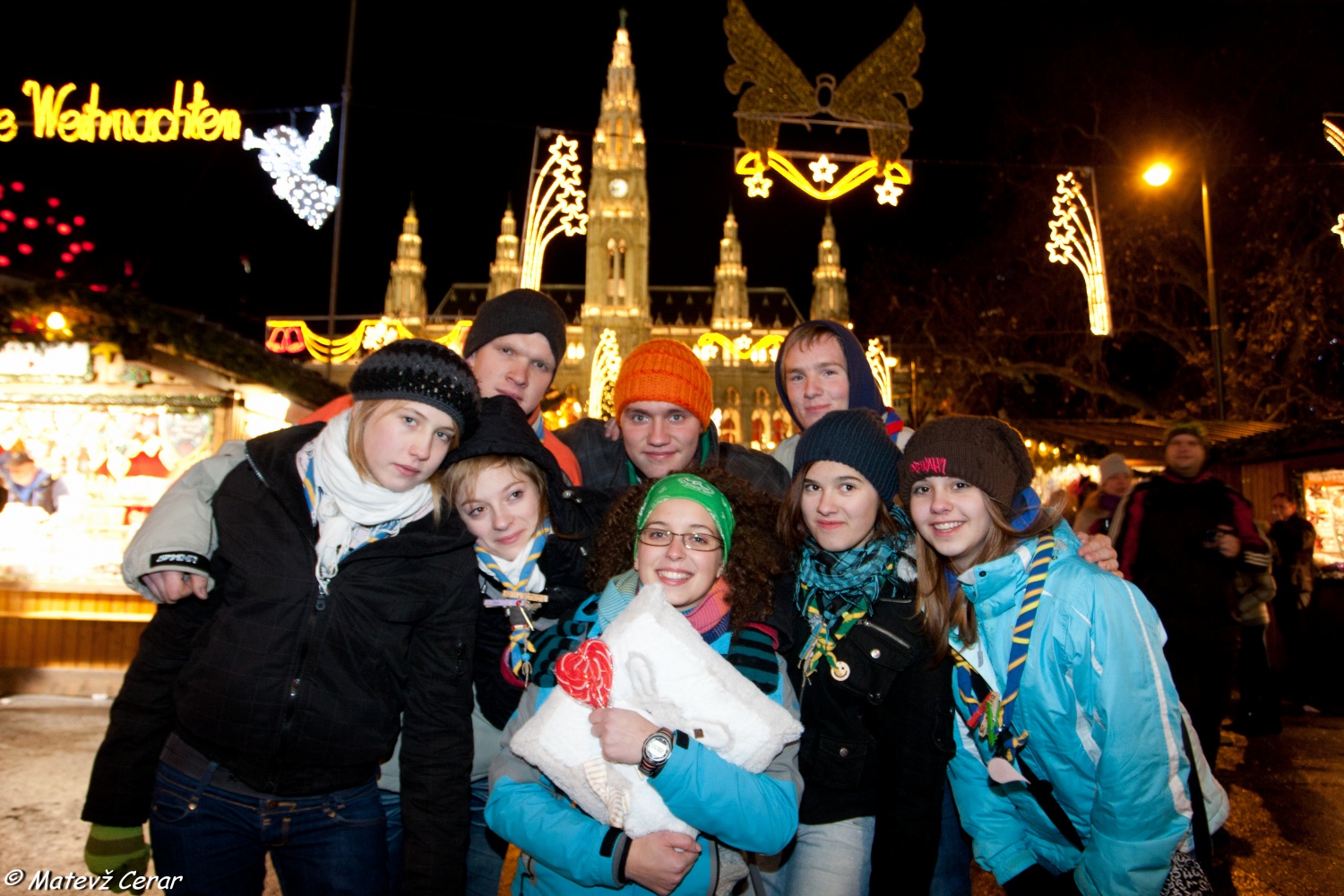 Sprejem LMB na Dunaju