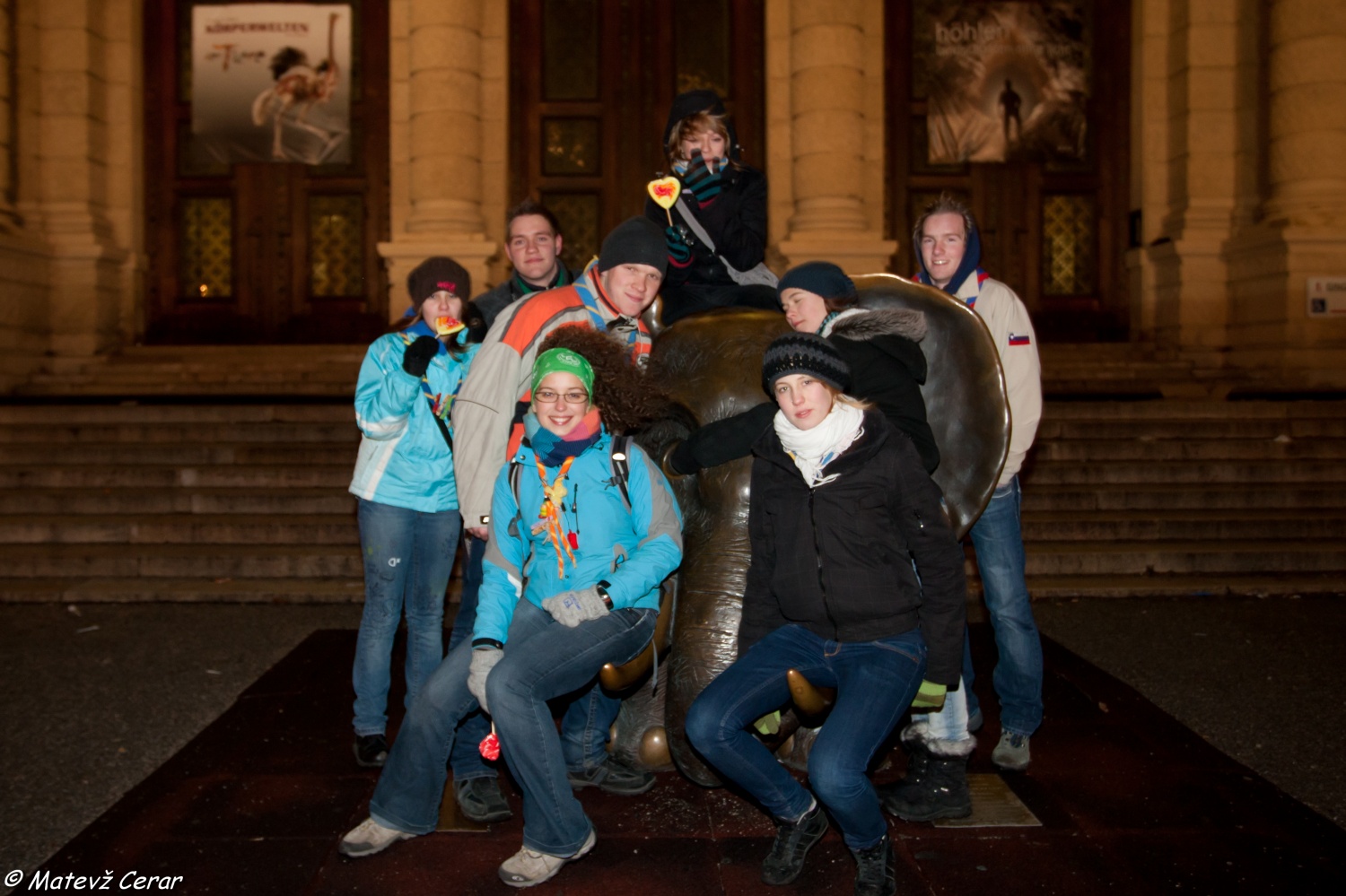 Sprejem LMB na Dunaju