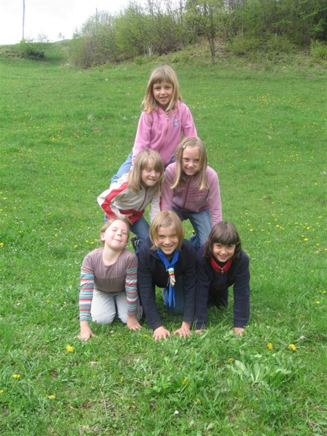 V soboto, 25. 4. 2009 smo imeli žirovski skavti obljube,v Stari Oselici.