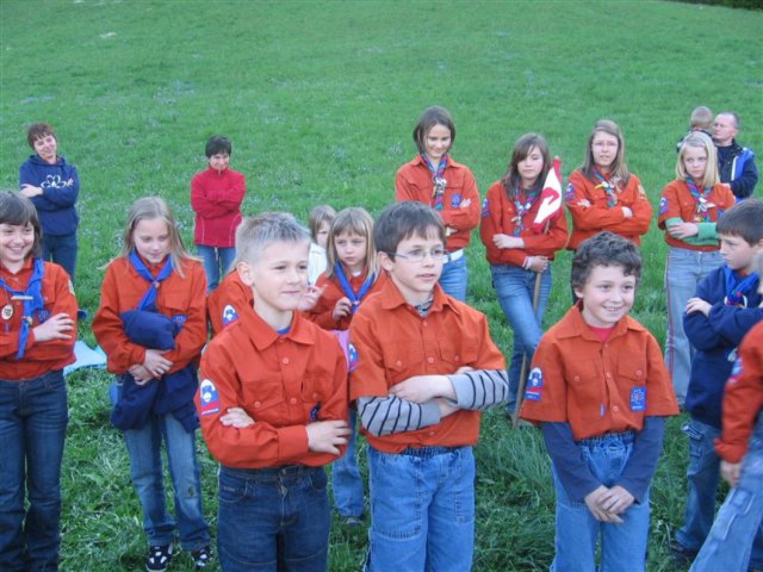 V soboto, 25. 4. 2009 smo imeli žirovski skavti obljube,v Stari Oselici.