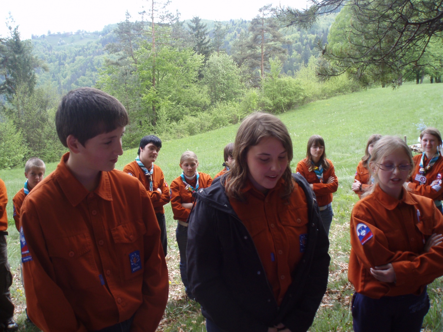 Novi člani pred obljubo