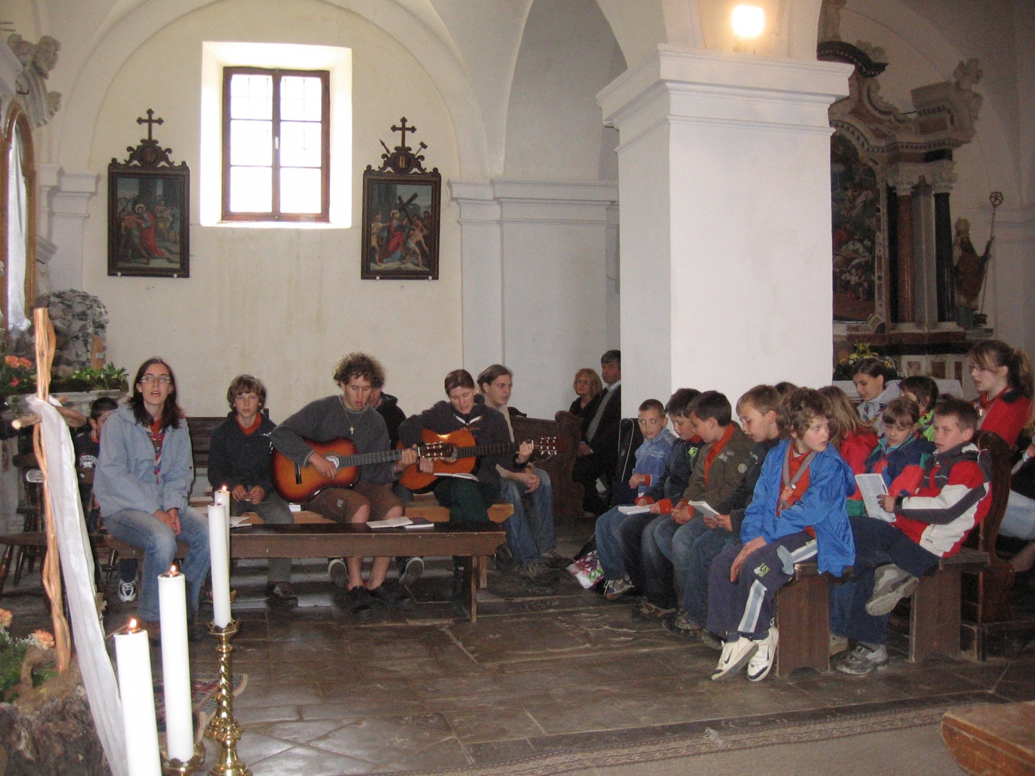 "Pol smo pa zapojali, da pwkale so šipe..."