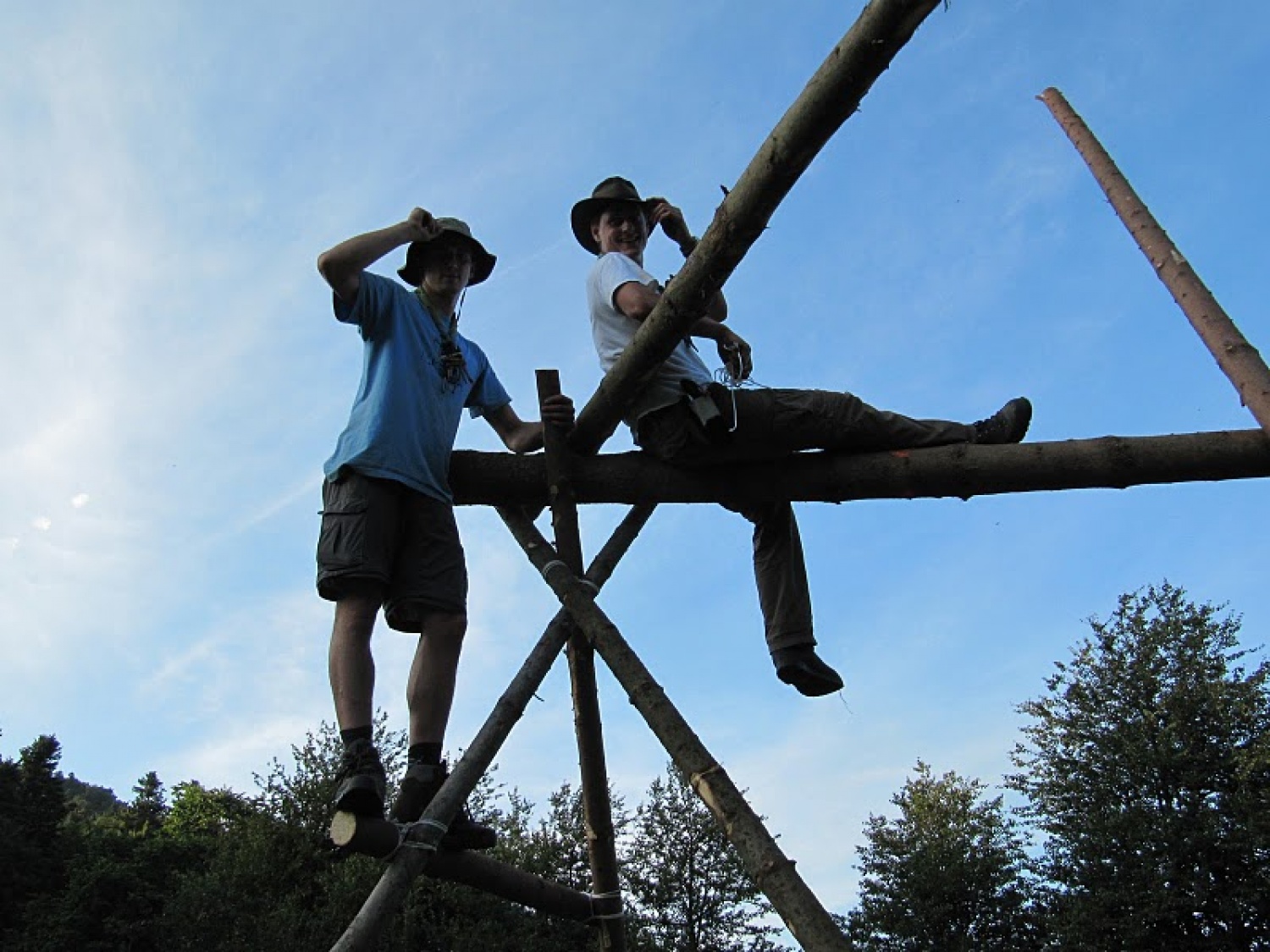 Tudi na višini je čas za poziranje