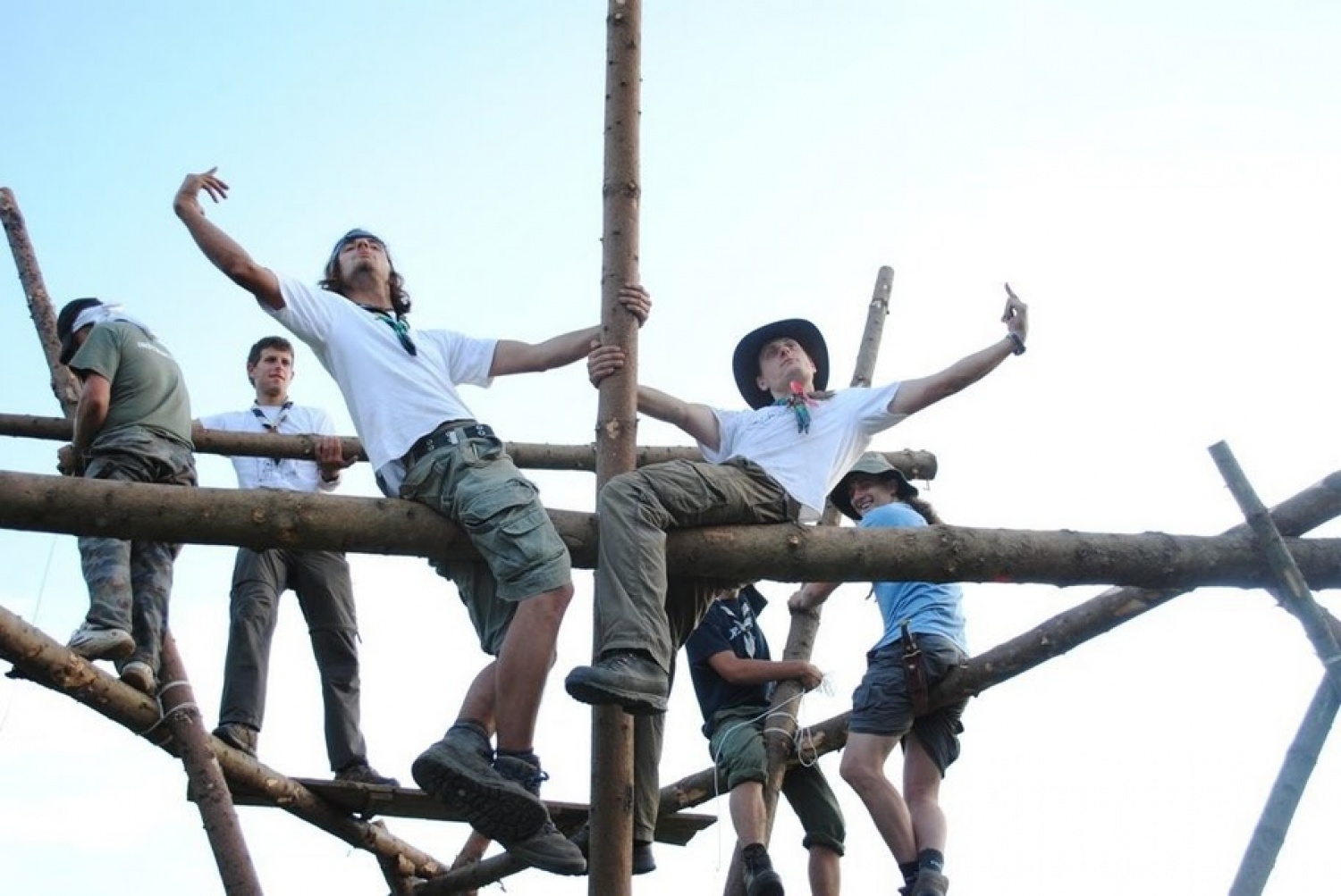 Tudi na višini je čas za poziranje