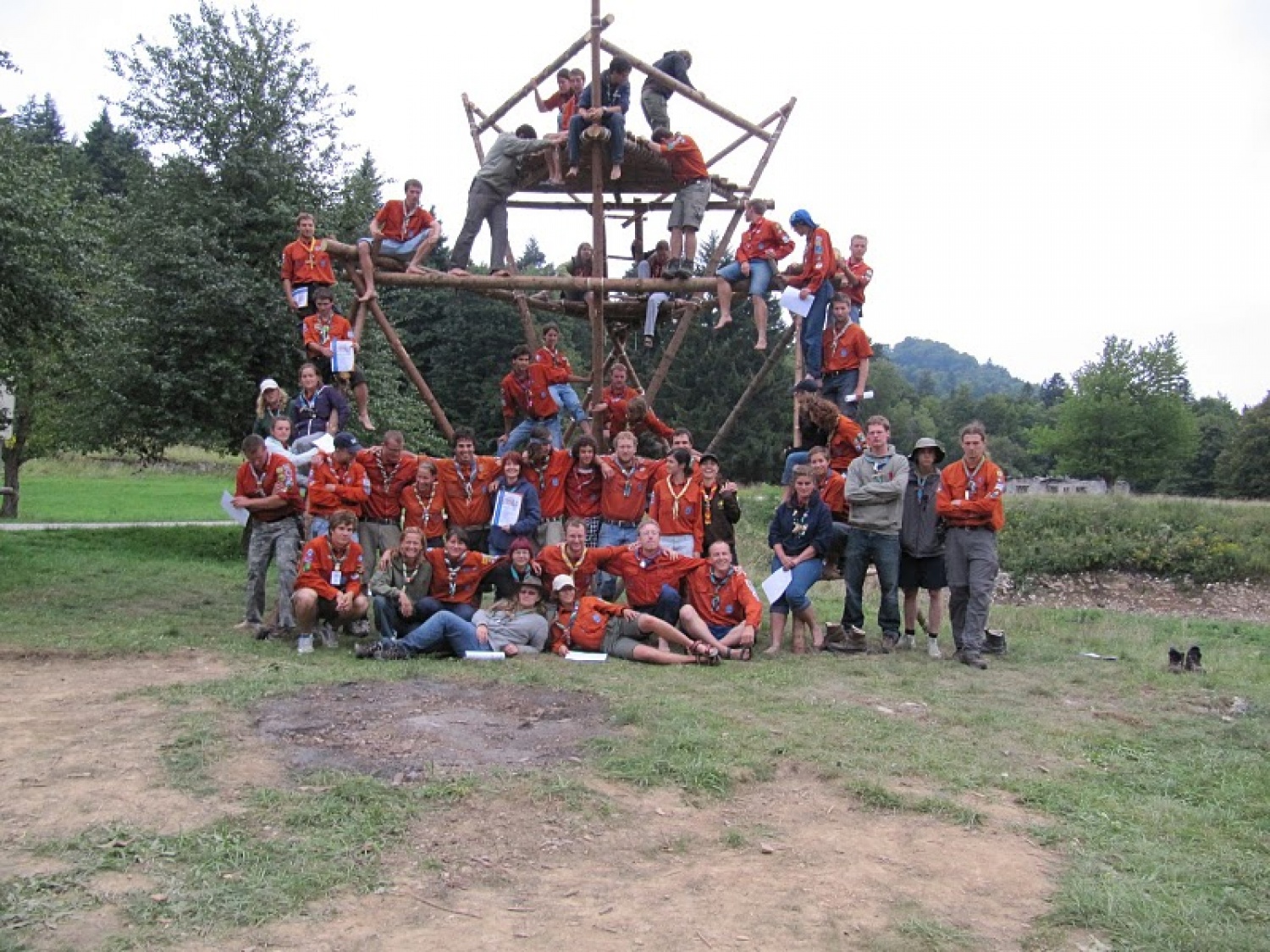 Zasluženo poziranje na lastnih žuljih